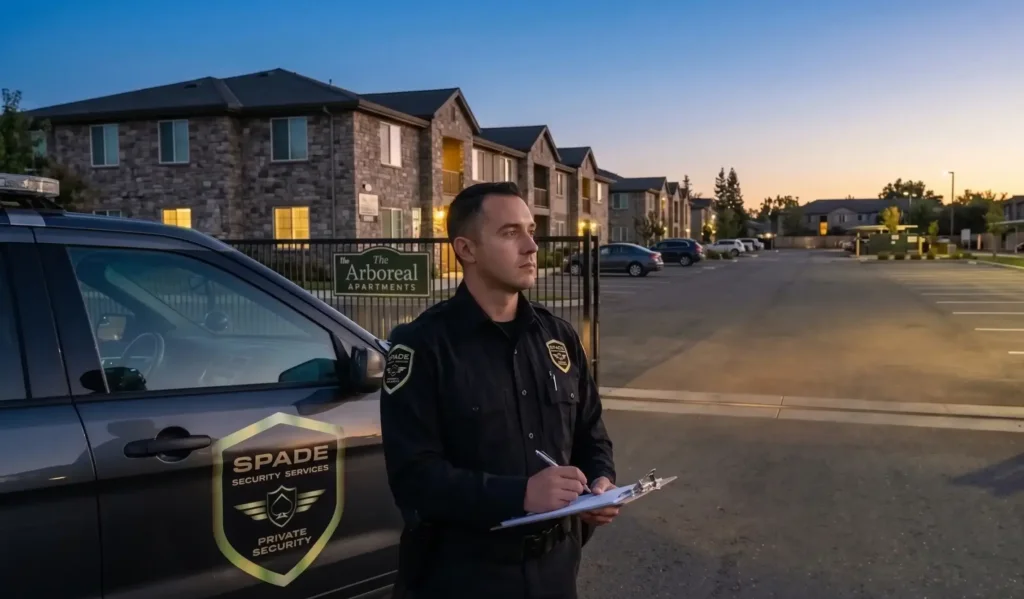 Spade Security Guard Duty on Sacramento