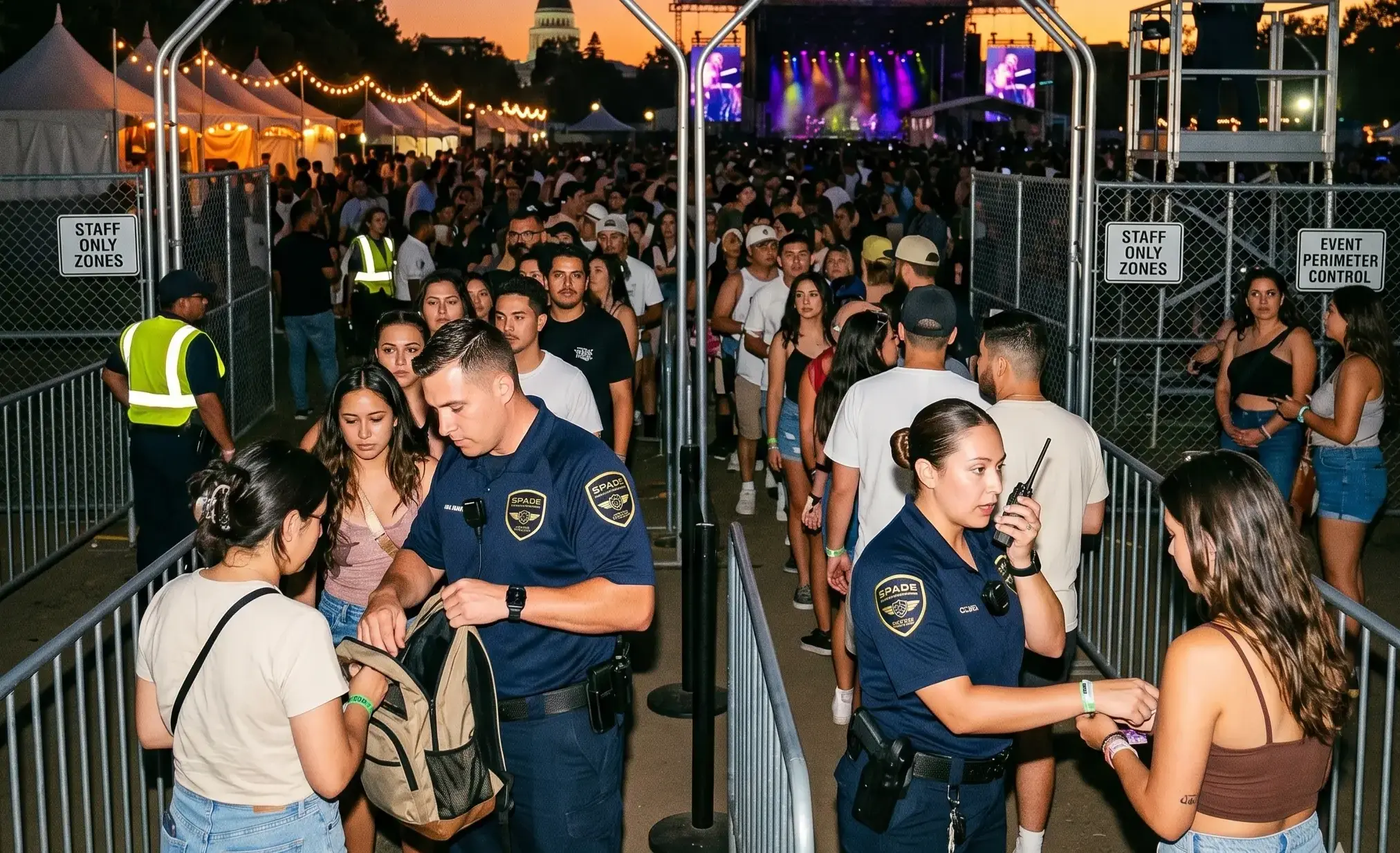 Spade Security Maintain and Organize an event