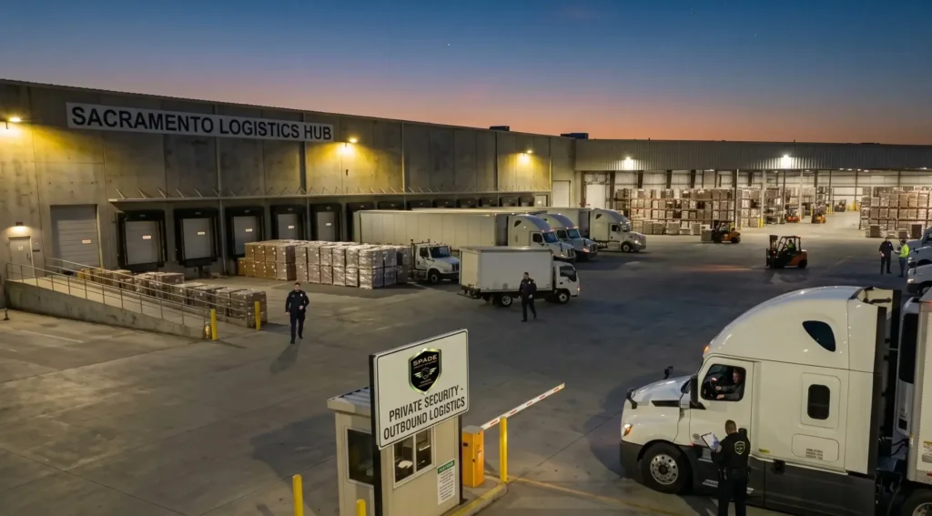 SPADE Security Preventing Thieves in Logistics Warehouse at Sacramento