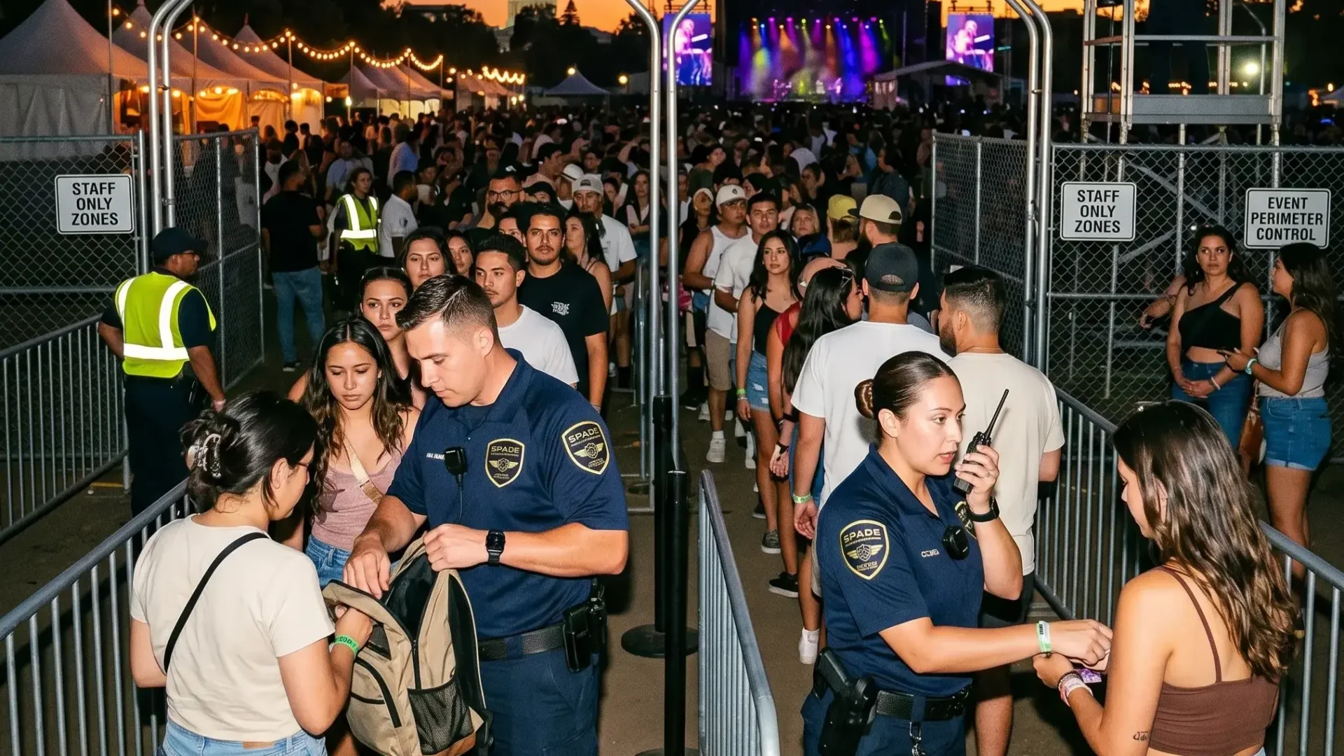 Spade Security Maintain and Organize an event