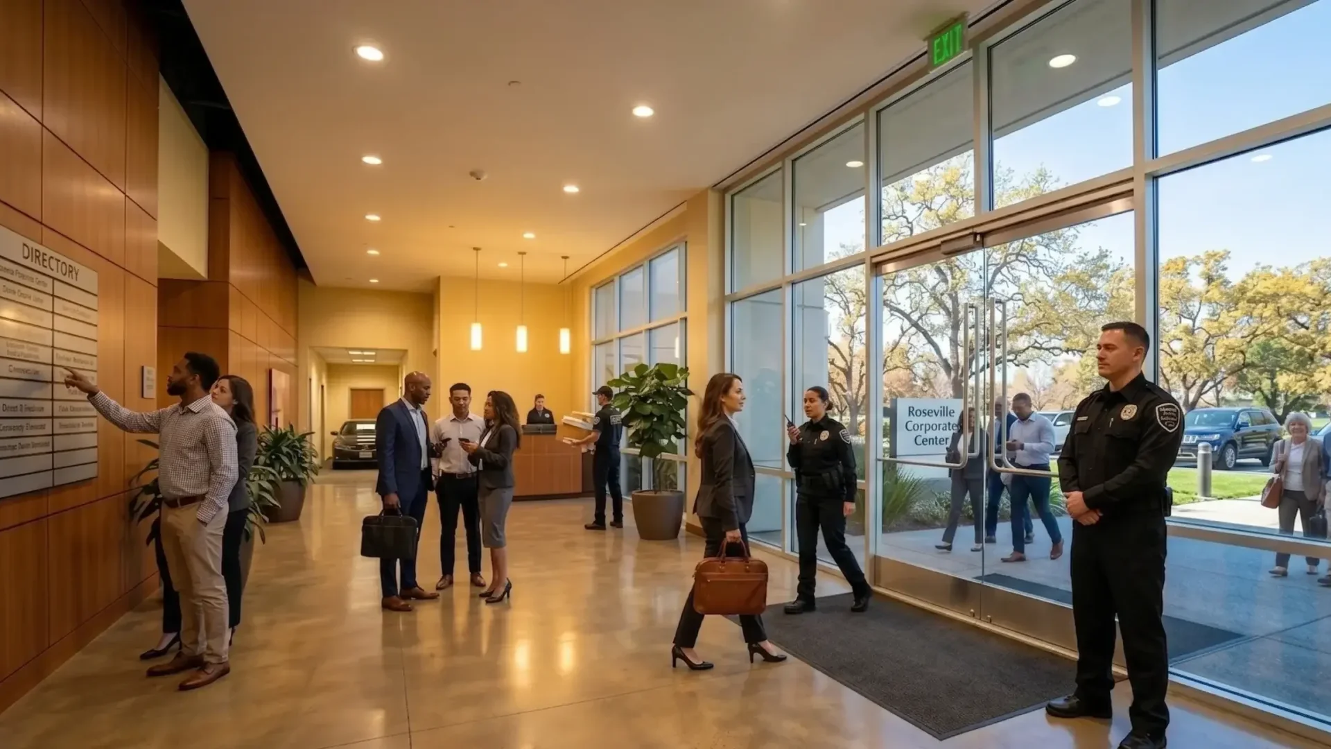 Office Building Duty OF SPADE Security Guards in Rocklin & Roseville